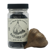 The Black Garlic Company - Black Garlic Cloves 4 oz Jar